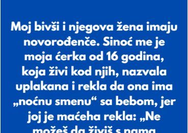 Maćeha natjerala moju 16-godišnju kćerku da noću čuva bebu – kad sam saznala, sve se promijenilo!