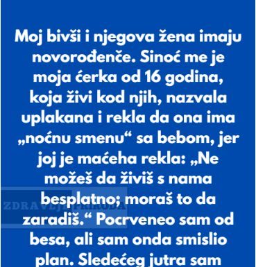 Maćeha natjerala moju 16-godišnju kćerku da noću čuva bebu – kad sam saznala, sve se promijenilo!