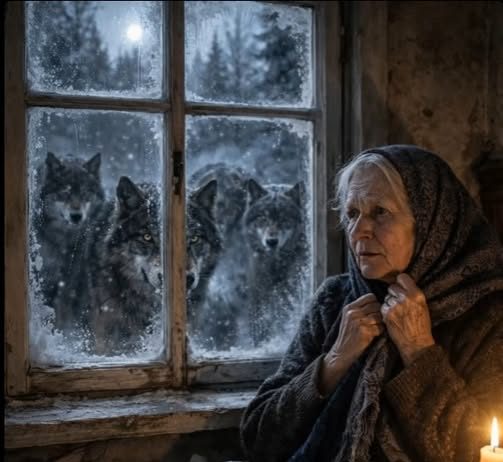 “Devt vukova opkolilo kuću stare žene: Neočekivani obrat kad je otvorila vrata!”