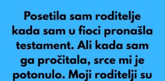 Moj zivot od trenutka kada sam pronasla testament vise nije isti!