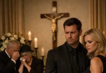 Muž je doveo svoju ljubavnicu na sahranu svoje žene… Zatim je „mrtva učiteljica“ razotkrila tajnu i živog ga sahranila pred svima