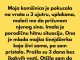 Moja komšinica je pokucala na vrata u 3 ujutru, uplakana, moleći me da pričuvam njenog sina.
