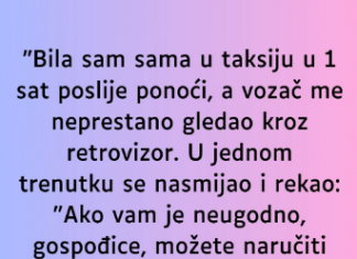 “Bila sam sama u taksiju u 1 sat poslije ponoći…”