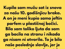 Mesecima sam štedela da mu kupim sat iz snova za našu 10. godišnjicu braka.