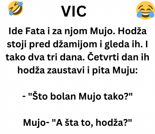 VIC DANA: Ide Fata i za njom Mujo