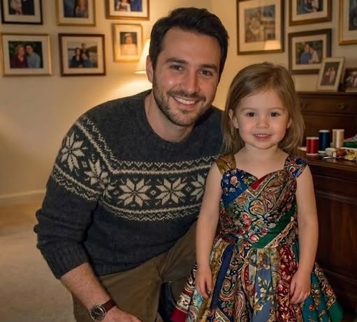 Sašio sam haljinu za školsku svečanost moje ćerke od svilenih marama moje preminule žene — jedna žena ju je direktno ismejala u sali.