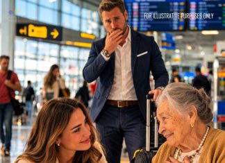 Kad je propustila let da bi pomogla nepoznatoj starici, nije znala da je njen sin milioner sve posmatrao. Mesece kasnije, iznenađenje je promenilo tok njenog života zauvek