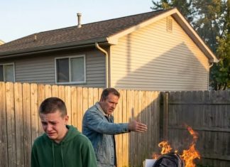 Gledao sam kako moj otac baca moju odeću, moje knjige i poslednju fotografiju moje majke u vatru, kao da moj život ne znači ništa. Zatim me je pogledao i rekao: „Ovo se dešava kada me ne poslušaš.“