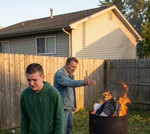 Gledao sam kako moj otac baca moju odeću, moje knjige i poslednju fotografiju moje majke u vatru, kao da moj život ne znači ništa. Zatim me je pogledao i rekao: „Ovo se dešava kada me ne poslušaš.“