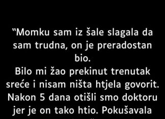 “Momku sam iz šale slagala da sam trudna…”