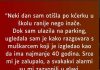 “Neki dan sam 0tišla po kćerku u školu ranije nego inače…”