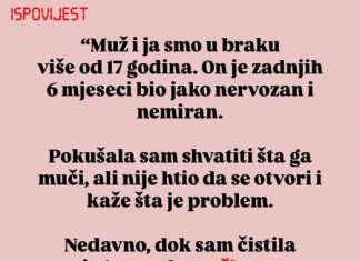 Slučajno sam saznala mračnu tajnu: Evo šta sam pronašla u sobi mog muža