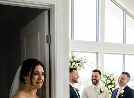 Nekoliko minuta prije nego što je šetala niz oltar, čula je razgovor budućeg muža s prijateljima i osjetila kako je svrbe stopala od onoga što je čula. 😱