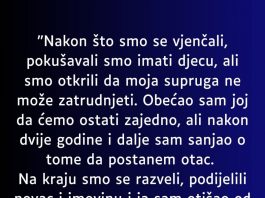 “Nakon što smo se vjenčali…”