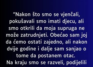 “Nakon što smo se vjenčali…”