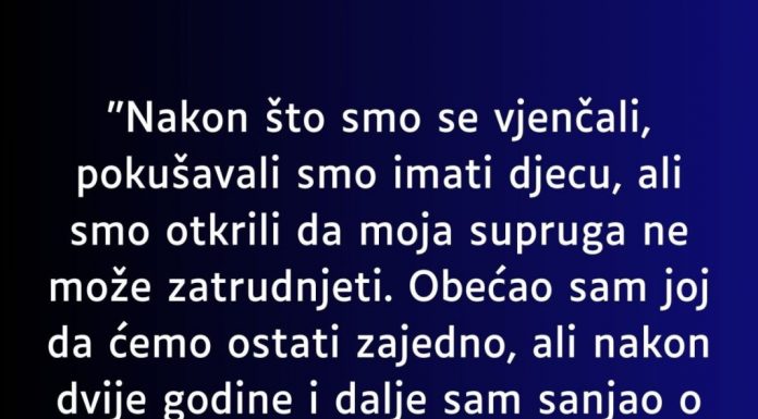 “Nakon što smo se vjenčali…”