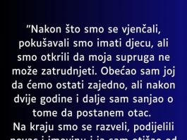 “Nakon što smo se vjenčali…”