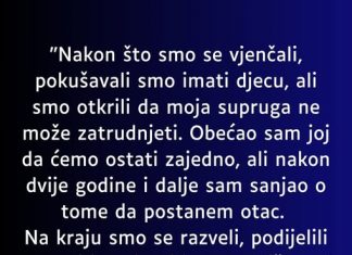 “Nakon što smo se vjenčali…”