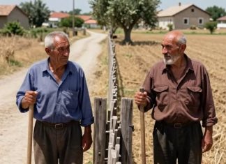 Trideset godina nisam progovorio ni riječ sa komšijom zbog pola metra zemlje — a onda sam se jednog dana srušio u njivi i osoba koja se pojavila kada mi je bilo najpotrebnije bio je baš on.