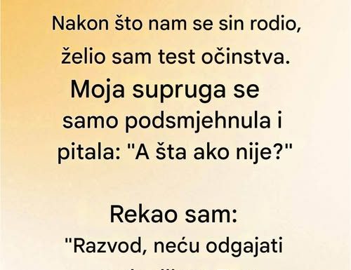 Krah porodice: Test koji je promenio sve !!!