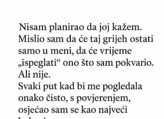 “Priznao SAM ženi da SAM je prevario — Ali njen odgovor me slomio.”