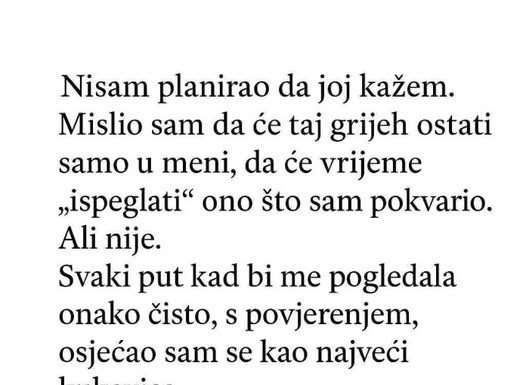 “Priznao SAM ženi da SAM je prevario — Ali njen odgovor me slomio.”