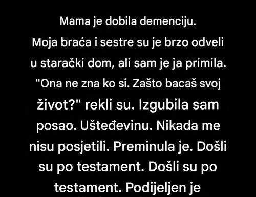 Tiho nestajanje: priča o majci, pamćenju i ljubavi…..