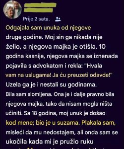 Odvela je mog unuka iako sam ga ja odgajila — godinama kasnije vratio se kao potpuno drugačija osoba…