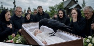 CRNI GAVRAN SLETIO JE NA KOVČEG DJEČAKA TOKOM SAHRANE: Kada je stari grobar izgovorio OVE riječi, cijelo selo je zanijemilo 😢🖤
