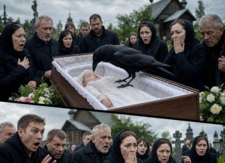 CRNI GAVRAN SLETIO JE NA KOVČEG DJEČAKA TOKOM SAHRANE: Kada je stari grobar izgovorio OVE riječi, cijelo selo je zanijemilo 😢🖤