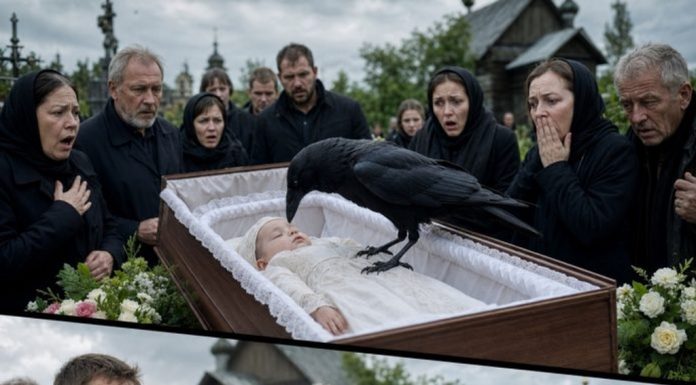 CRNI GAVRAN SLETIO JE NA KOVČEG DJEČAKA TOKOM SAHRANE: Kada je stari grobar izgovorio OVE riječi, cijelo selo je zanijemilo 😢🖤