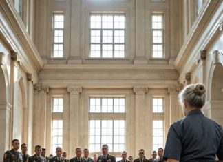 Dvadeset i četiri sata 12 vojnih pasa čuvalo je kovčeg i skoro rastrgalo oficire koji su mu pokušali prići: vojnici su se smrzli od straha kada je običan domar koji je nosio krpu iznenada krenuo prema razjarenom čoporu, a onda… 😳