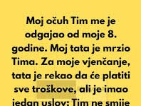 Moj očuh Tim me je odgajao otkad sam imala 8 godina, jer je moj otac često bio odsutan zbog posla. Moj tata je oduvijek mrzio Tima