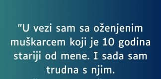 U vezi sam sa oženjenim muškarcem ….