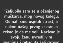 Zaljubila sam se u oženjenog muškarca…