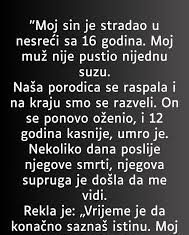“Moj sin je stradao u nesreći sa 16 godina…”