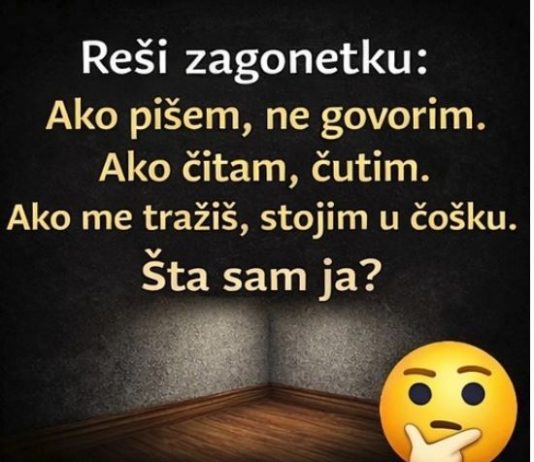 Zagonetka koja otkriva moć tišine: šta piše, a ne govori?