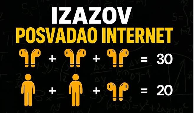 “Možete li da pogodite u prvom pokušaju bez drugog razmišljanja? Ovaj izazov će vas šokirati!”