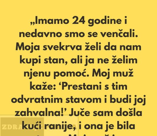 „Moja kontrol-frik svekrva vodi naš brak, a moj muž joj to dozvoljava.“