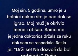 “Moj sin, 5 godina, umro je u bolnici nakon što je…”