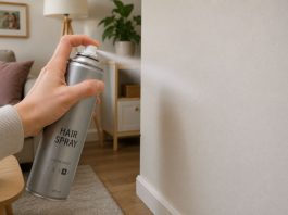 Poprskajte zid lakom za kosu i rešite se noćne more: Oduševićete se kako dobar efekat se postiže