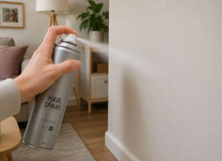 Poprskajte zid lakom za kosu i rešite se noćne more: Oduševićete se kako dobar efekat se postiže