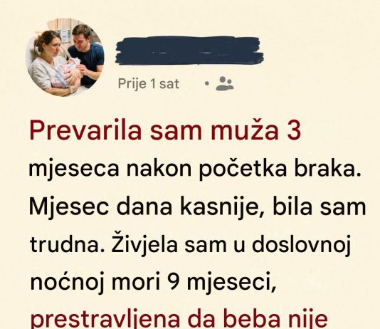 Prevarila sam muža…..
