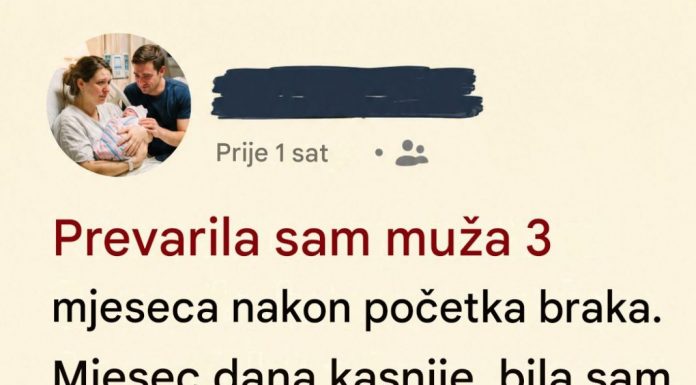 Prevarila sam muža…..