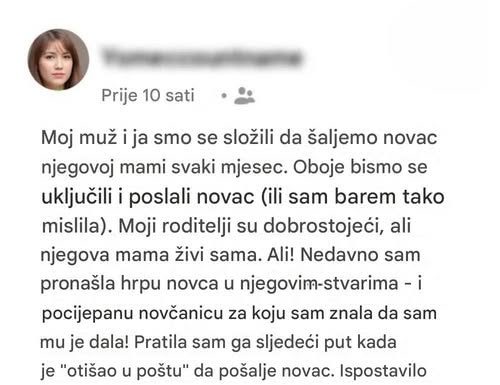 Nikada nisam sumnjala u svog partnera,ali…