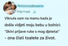 Viknula sam na majku u bolnici i rekla joj da ne dira moje dijete. Četiri mjeseca kasnije saznala sam istinu koja me slomila.