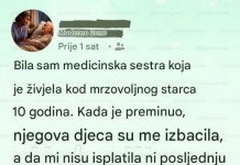 Zovem se Ana i godinama sam radila kao medicinska sestra, ali jedan dio mog života nikada neću zaboraviti jer mi je promijenio pogled na ljude, porodicu i pravdu.