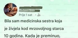Zovem se Ana i godinama sam radila kao medicinska sestra, ali jedan dio mog života nikada neću zaboraviti jer mi je promijenio pogled na ljude, porodicu i pravdu.