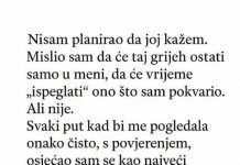 “Priznao SAM ženi da SAM je prevario — Ali njen odgovor me slomio.”