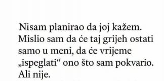 “Priznao SAM ženi da SAM je prevario — Ali njen odgovor me slomio.”